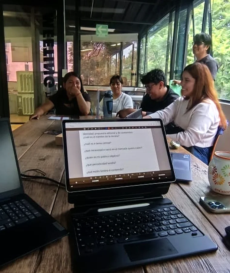 Proceso de acompañamiento de Brújula Cultural